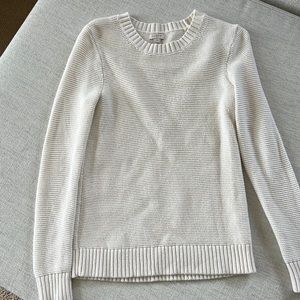 Cream J CREW sweater